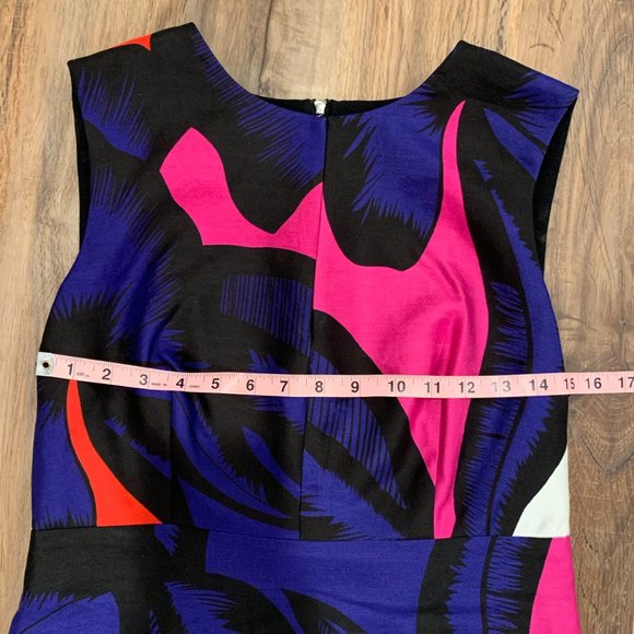 Diane Von Furstenberg Yvette Floral Sateen Dress - Picture 3 of 7